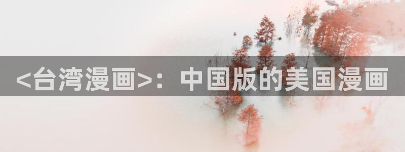免费51漫画大全：<台湾漫画>：中国版的美国漫画