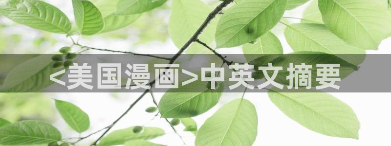 好看的韩国漫画51漫画在线观看免费：<美国漫画>中英文摘要